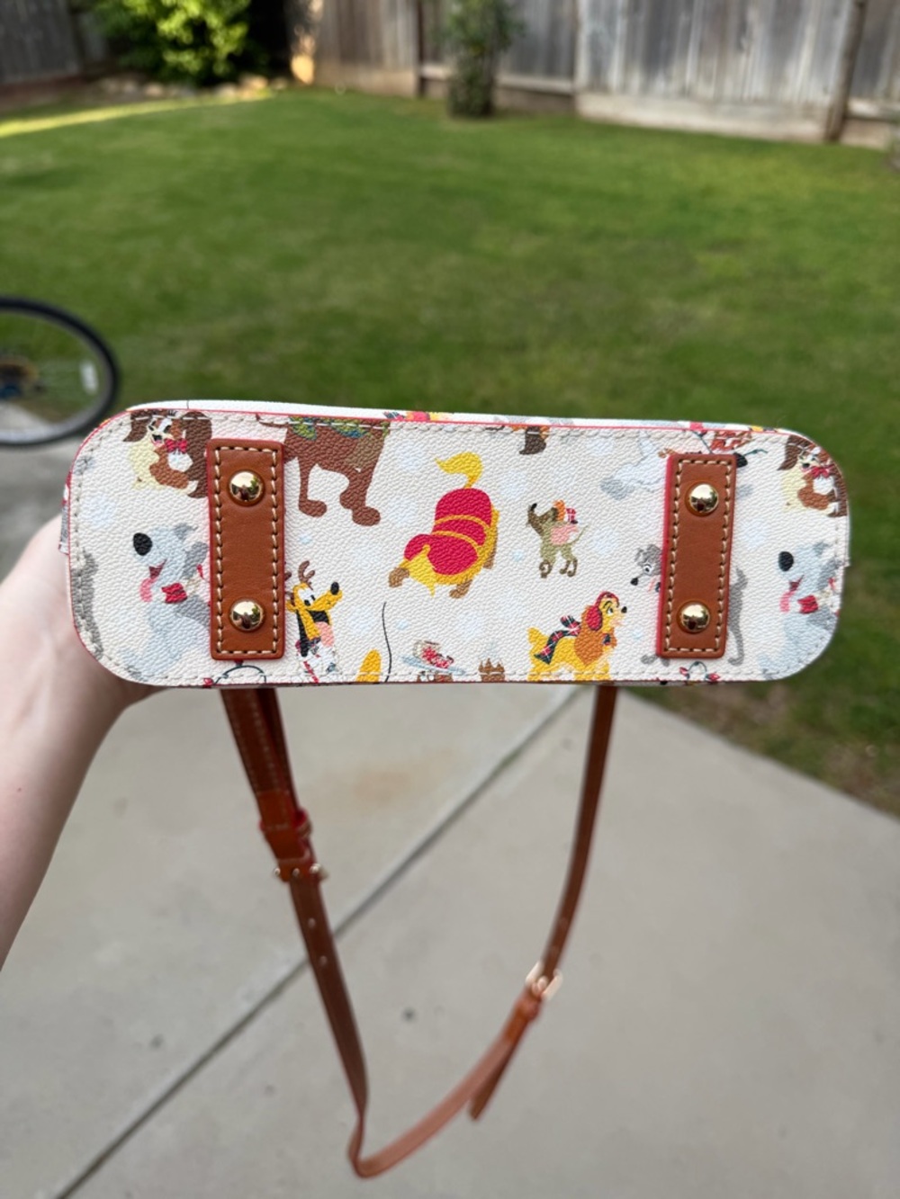 Dooney & Bourke Disney Dogs Christmas Crossbody - Picture 3 of 7